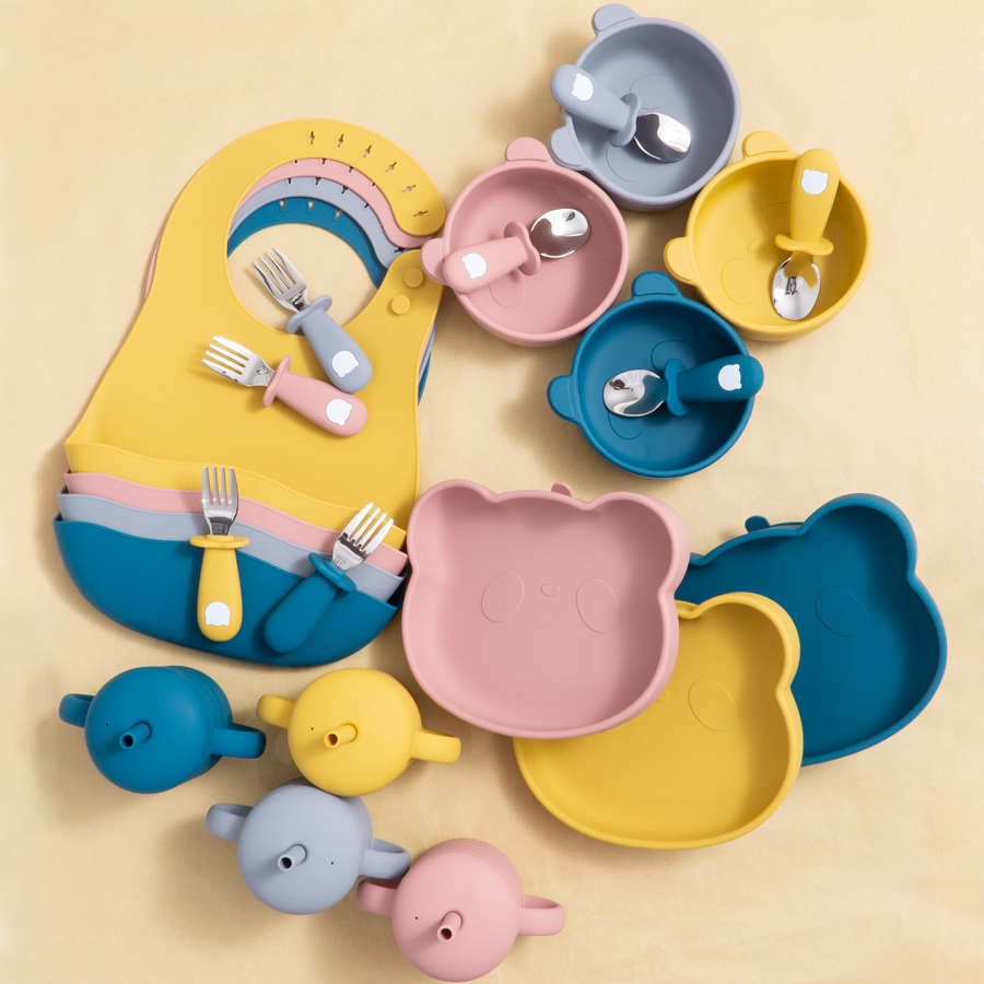 Waterproof Baby Bibs Silicone - Dropshipping Center prezent na Baby Shower